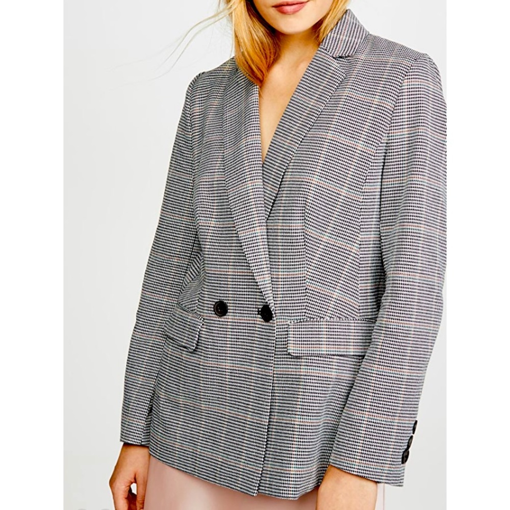 NEW! Cupcakes & Cashmere Plaid Blazer - NWT